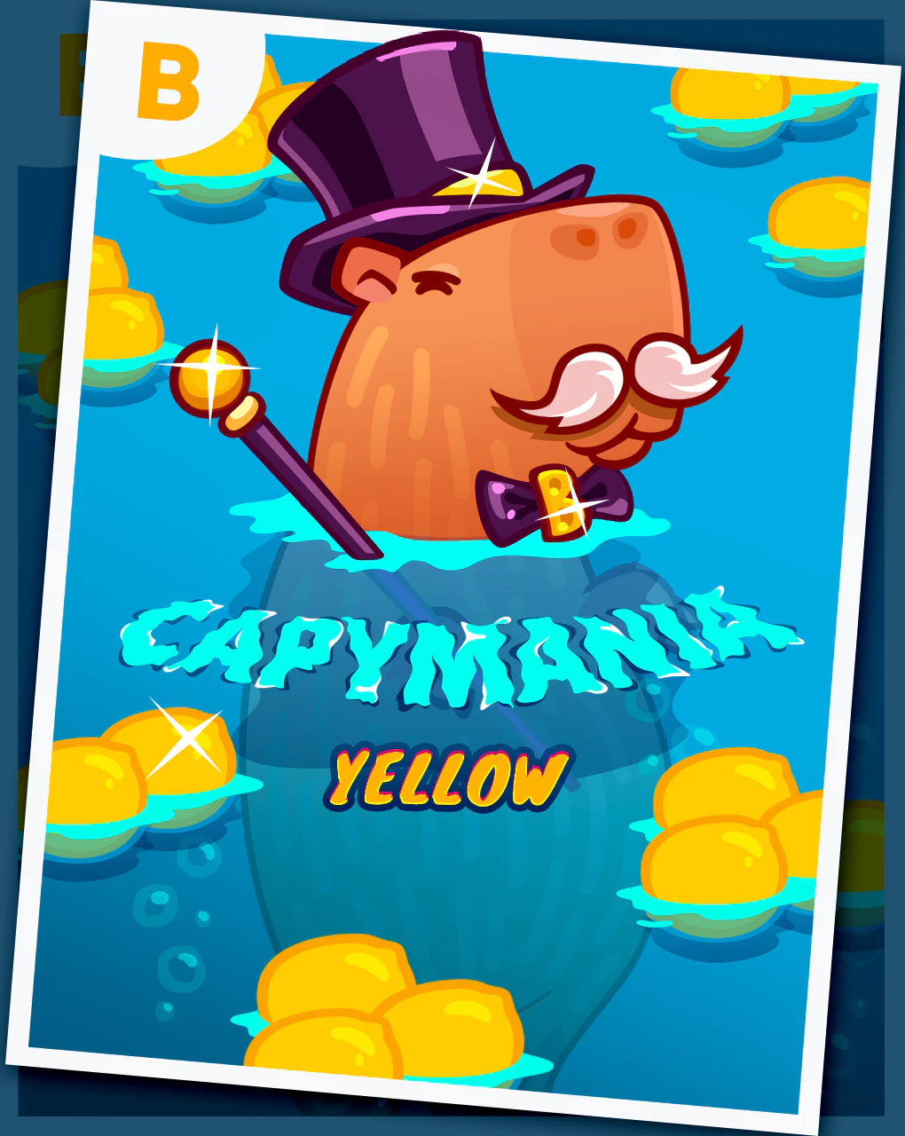 Играть в Capymania Yellow в казино Макбет